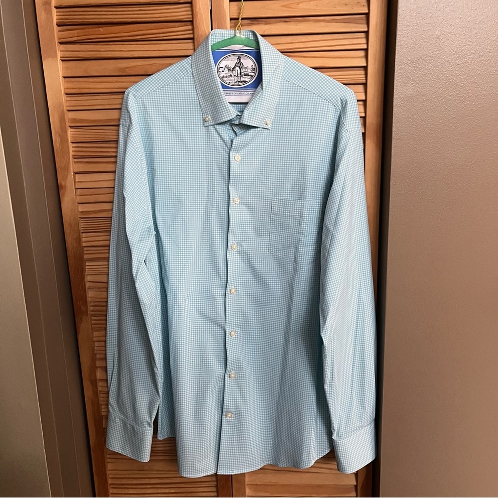Peter Millar lot of 2 Men's Summer Comfort Button-Down Shirt Size L - Picture 2 of 11